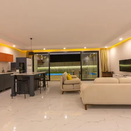 Luxurious Villa With Private Pool And Jacuzzi In Kas, Antalya Sarıbelen