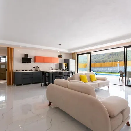 Luxurious Villa With Private Pool And Jacuzzi In Kas, Antalya *