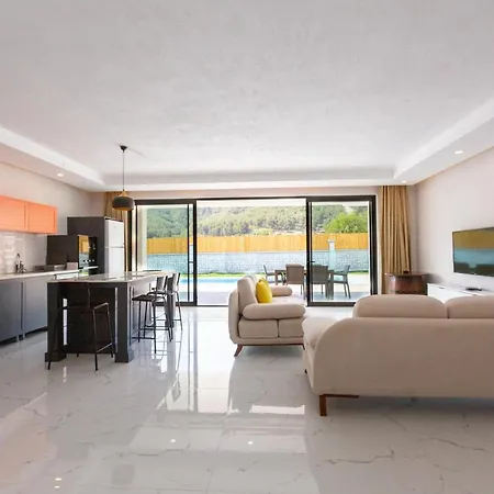 Luxurious Villa With Private Pool And Jacuzzi In Kas, Antalya Sarıbelen