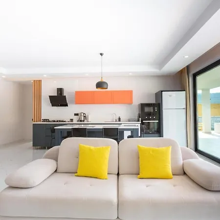 Luxurious Villa With Private Pool And Jacuzzi In Kas, Antalya